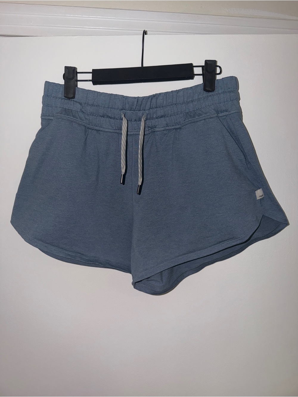 Vuori Slate Blue Athletic Drawstring Shorts